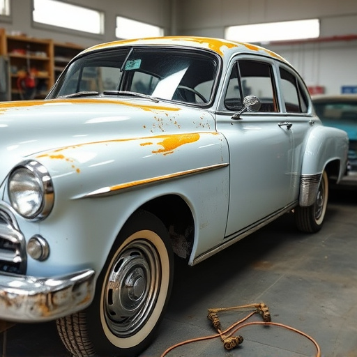 vehicle restoration process