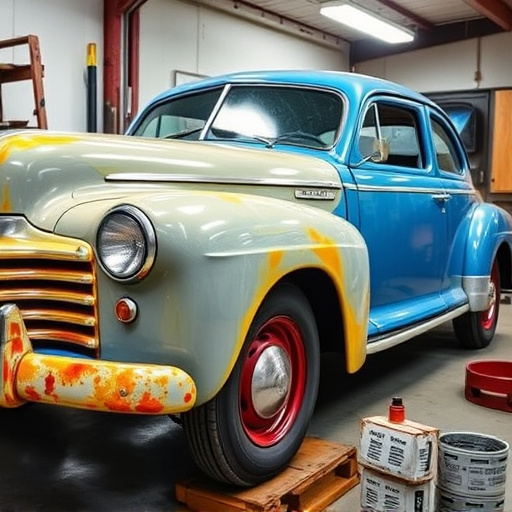 vehicle restoration process