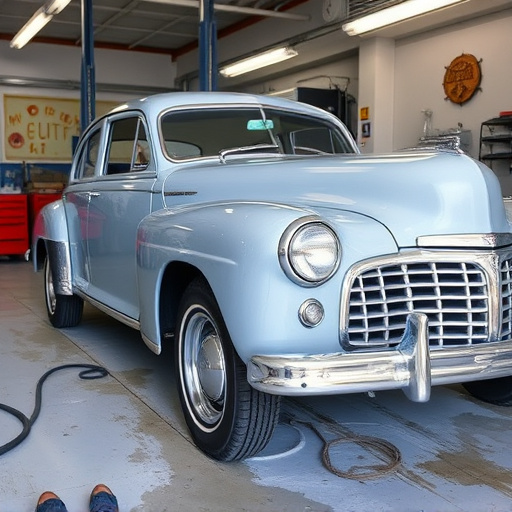 vehicle restoration process