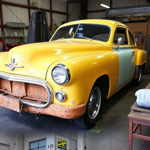 vehicle restoration process