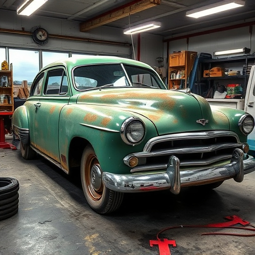 vehicle restoration process