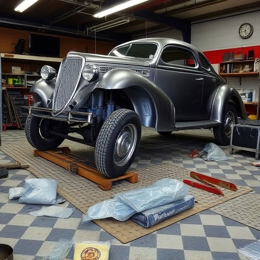 vehicle restoration process