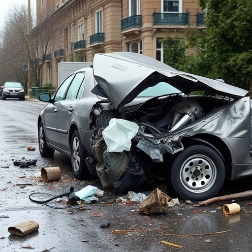 car crash damage