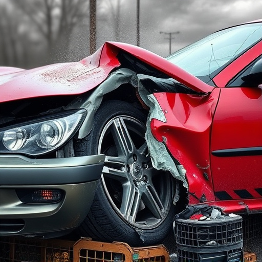 car crash damage
