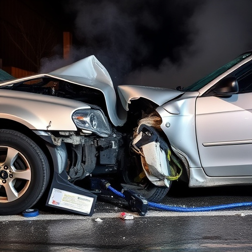 car crash damage