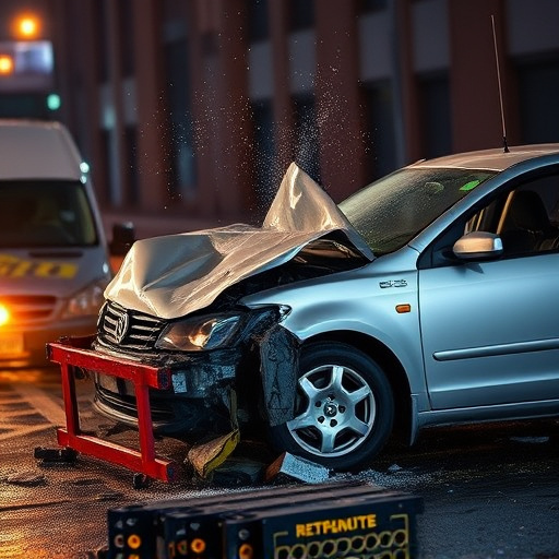 car crash damage