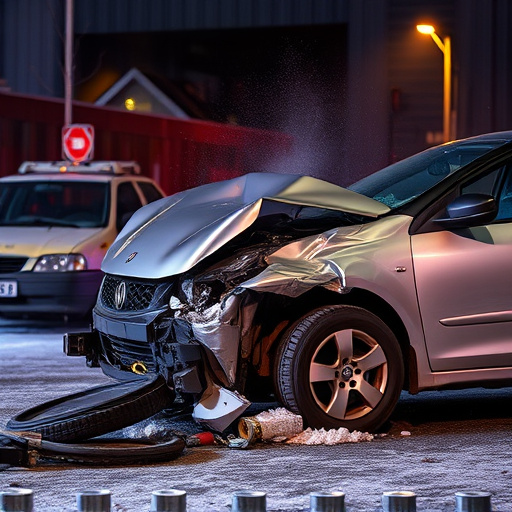 car crash damage
