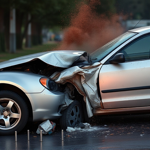 car crash damage