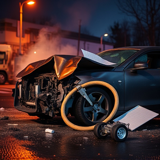 car crash damage