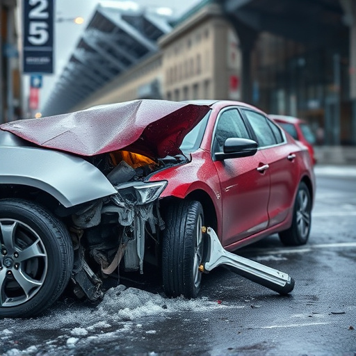 car crash damage