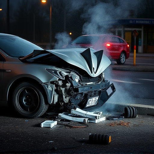 car crash damage