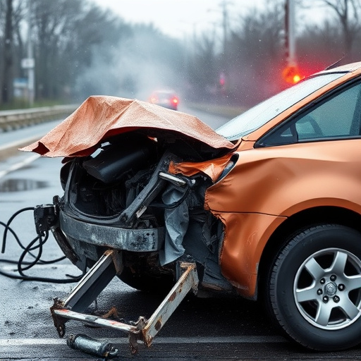 car crash damage