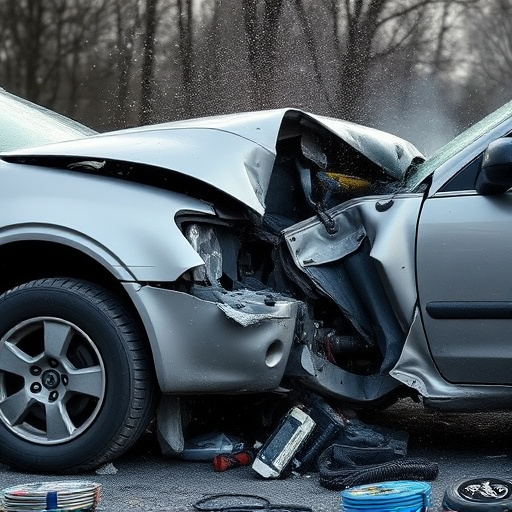 car crash damage