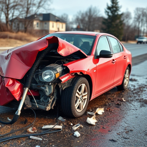 car crash damage