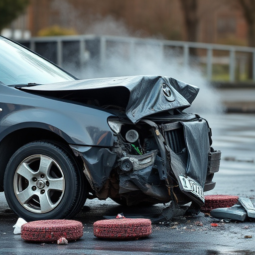 car crash damage