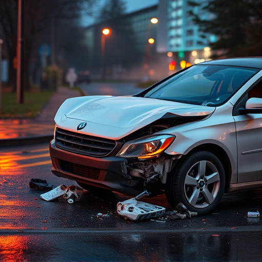 car crash damage