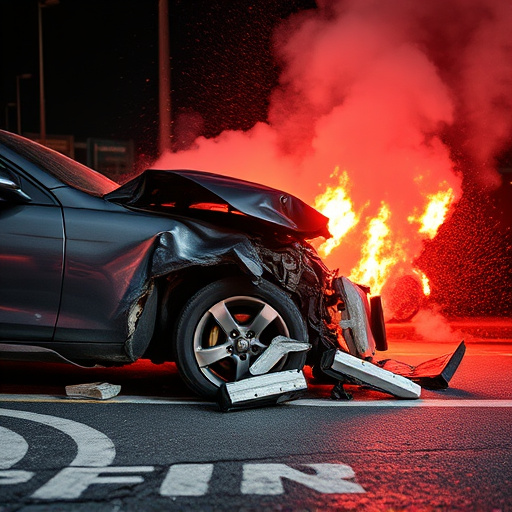 car crash damage