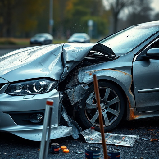 car crash damage
