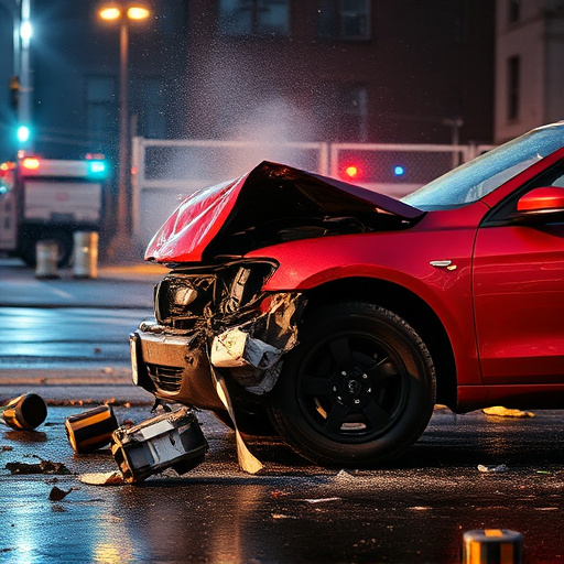 car crash damage