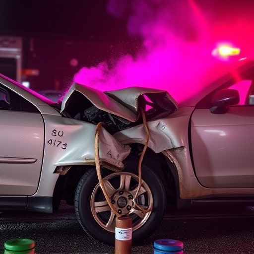 car crash damage