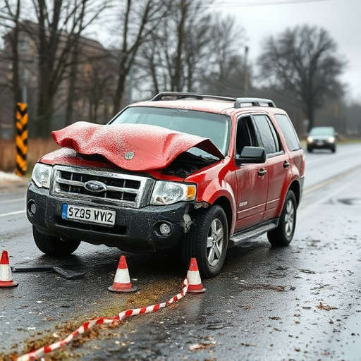 car crash damage