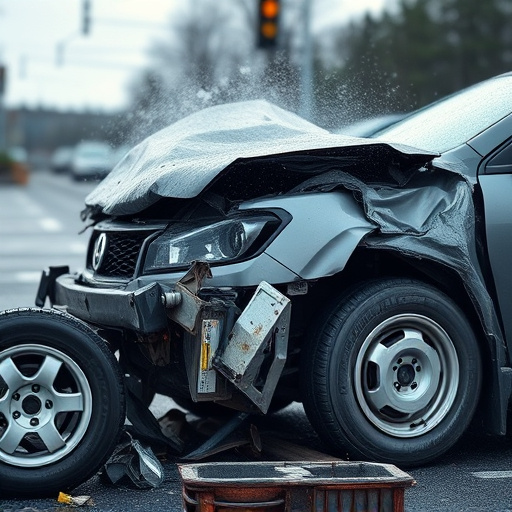 car crash damage