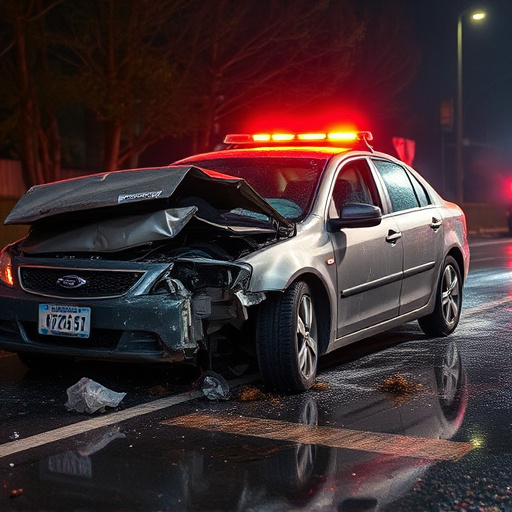 car crash damage