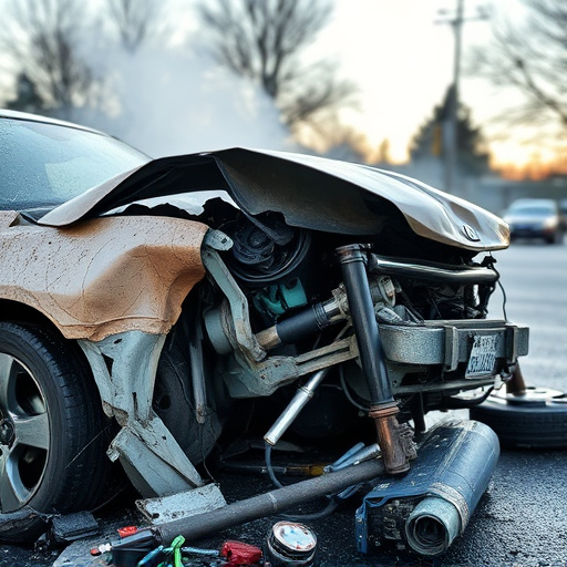 car crash damage