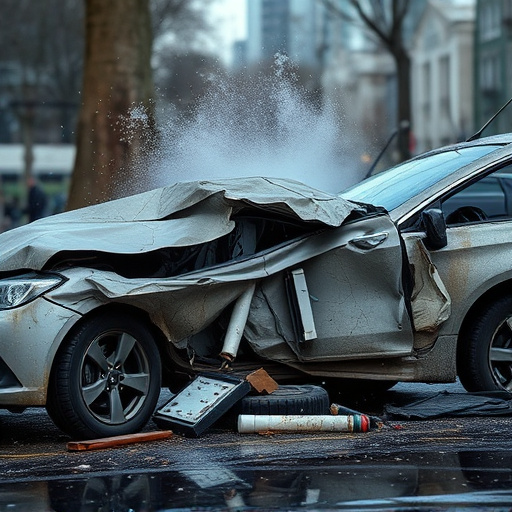 car crash damage