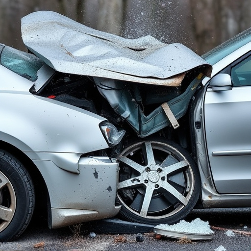 car crash damage