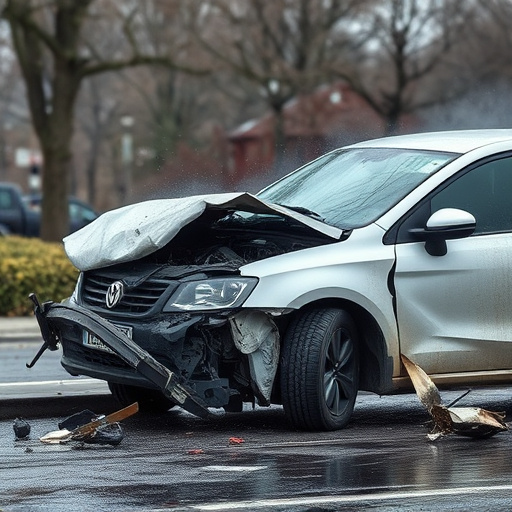 car crash damage