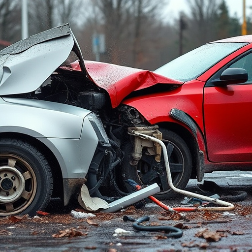 car crash damage