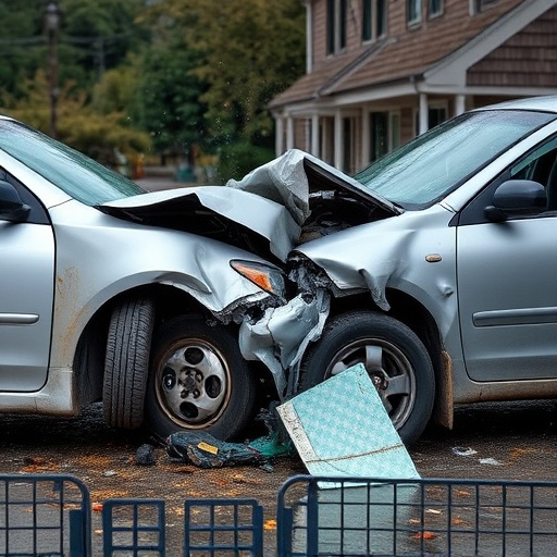 car crash damage