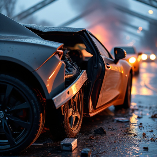 car crash damage