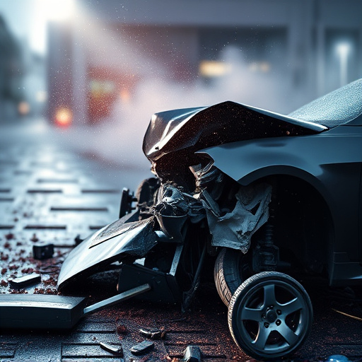 car crash damage