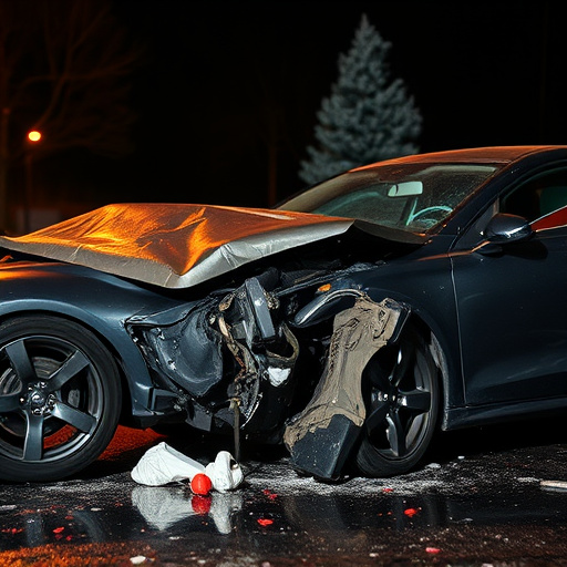 car crash damage