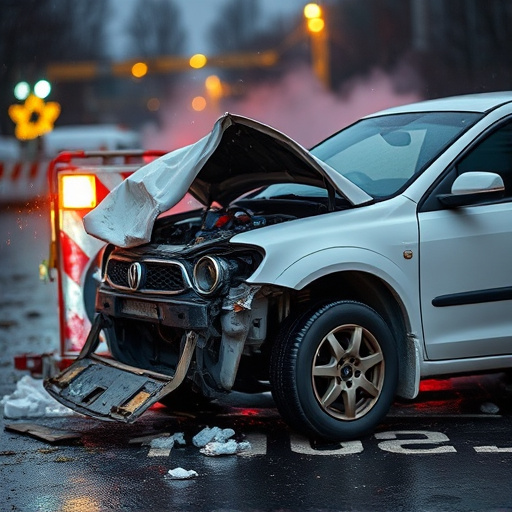 car crash damage