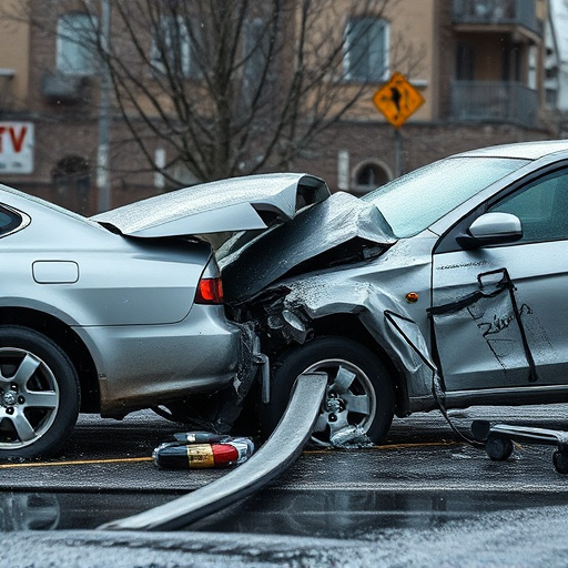 car crash damage