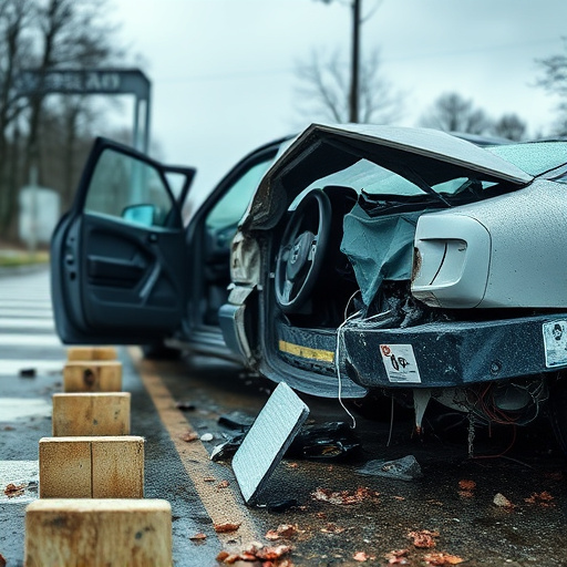 car crash damage