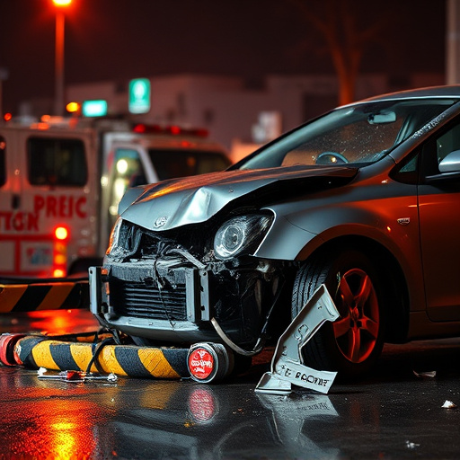 car crash damage