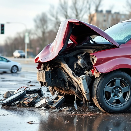car crash damage