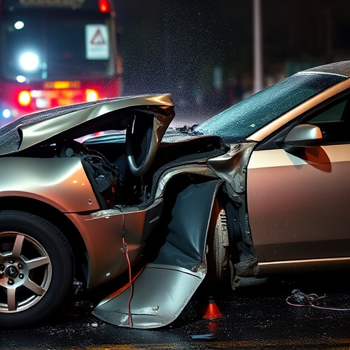 car crash damage