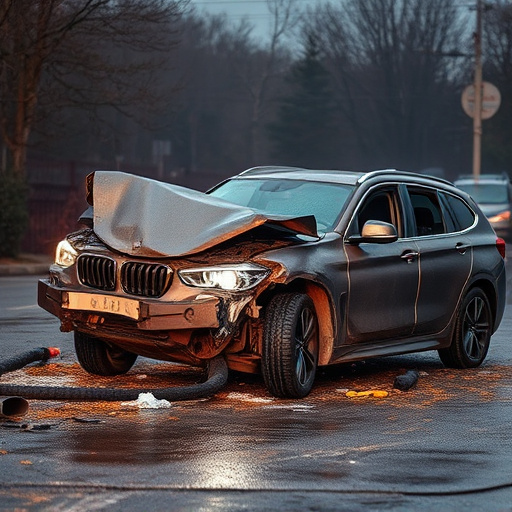 car crash damage