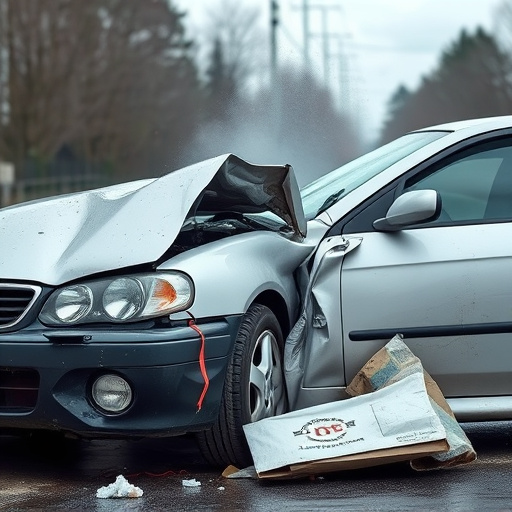 car crash damage