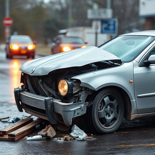 car crash damage