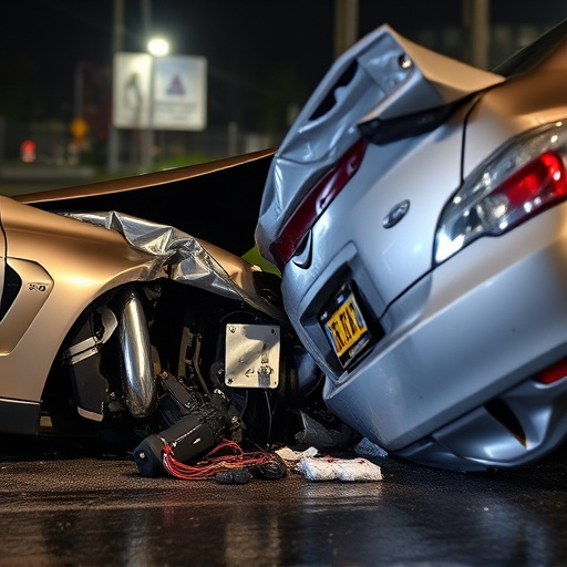 car crash damage