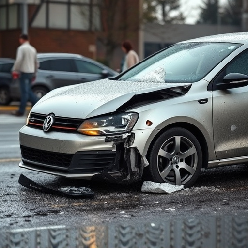 car crash damage