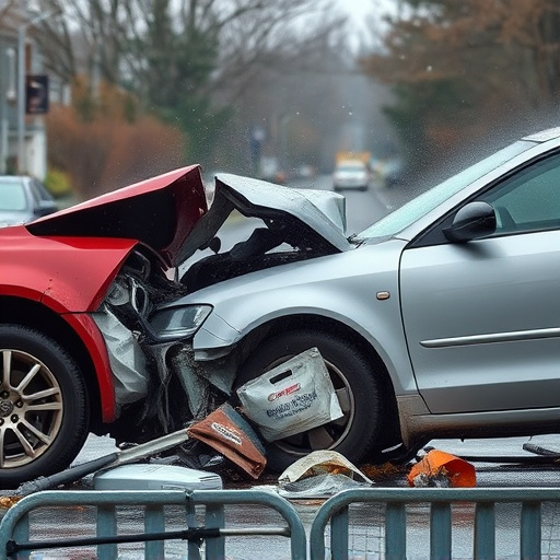 car crash damage