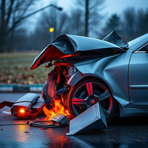 car crash damage