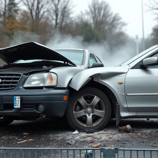 car crash damage